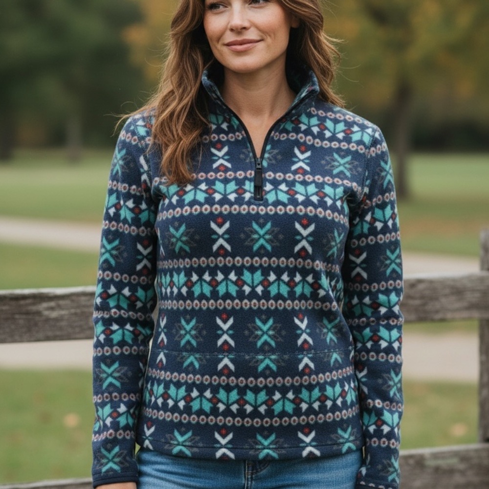 Women's Patterned Utility Jacket